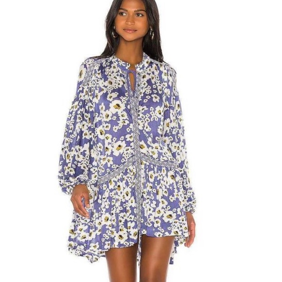 Free People Dresses & Skirts - Free People Love letter silk drop waist dress